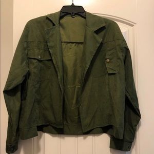 Olive Green Light Jacket